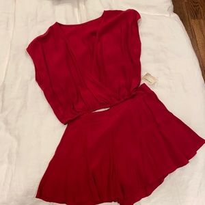 Lucy Love Dark Red 2 Piece Set